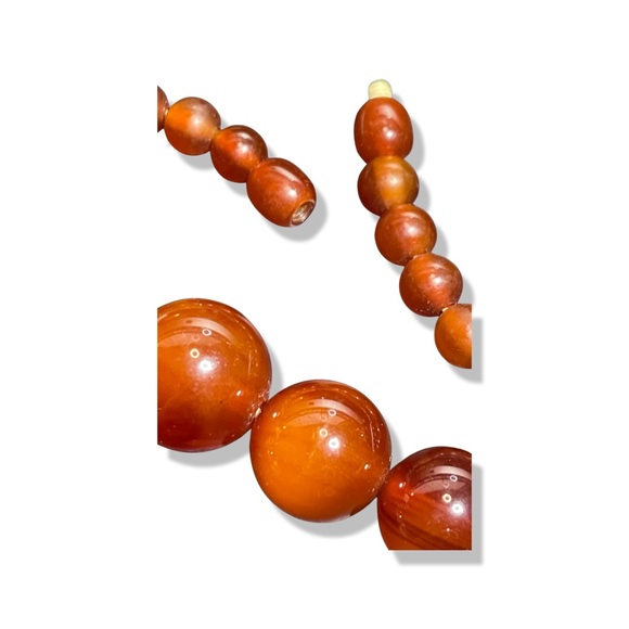 Honey Amber 30” graduated Necklace - Picture 13 of 16